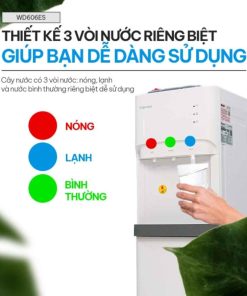 Cây nước nóng lạnh Fujihome WD606ES bình âm cao cấp