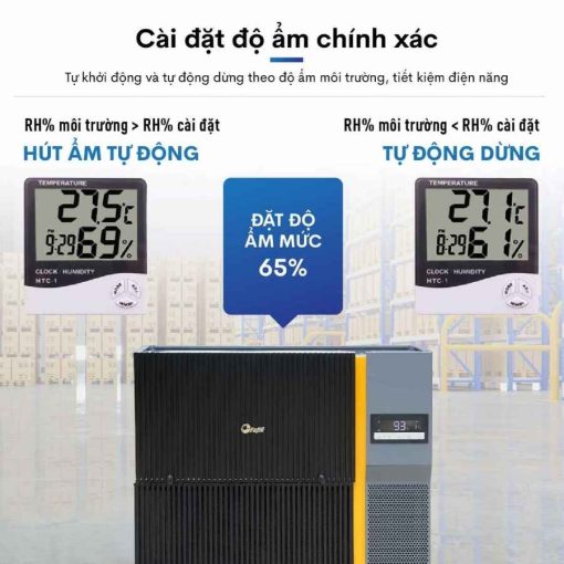 Máy hút ẩm công nghiệp FujiE HM-6360EN