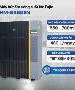 Máy hút ẩm công nghiệp FujiE HM-6480EN 3 pha