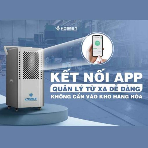 Máy hút ẩm công nghiệp Kosmen KM-150S hút ẩm 150 lít/ngày
