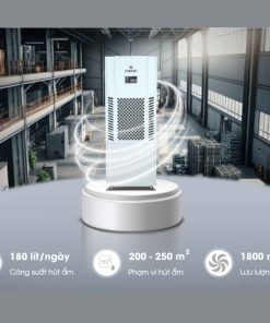 Máy hút ẩm công nghiệp Kosmen KM-180S 180 lít