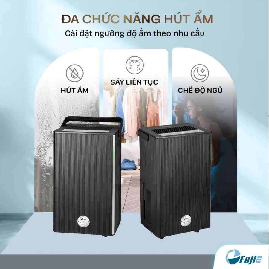 Máy hút ẩm FujiE HM-912ED 14 Máy hút ẩm FujiE HM-912ED