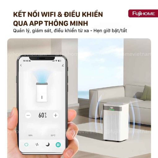 Máy hút ẩm Fujihome DH12NW