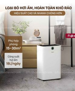 Máy hút ẩm Fujihome DH18W-HEPA