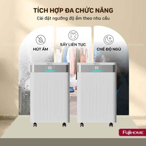 Máy hút ẩm Fujihome DH20NW