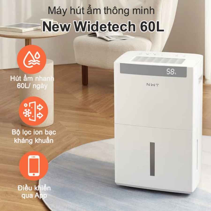 Máy hút ẩm Xiaomi NWT 60L