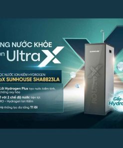 Máy Lọc Nước SUNHOUSE SHA8823LA ION Kiềm HYDROGEN UltraX