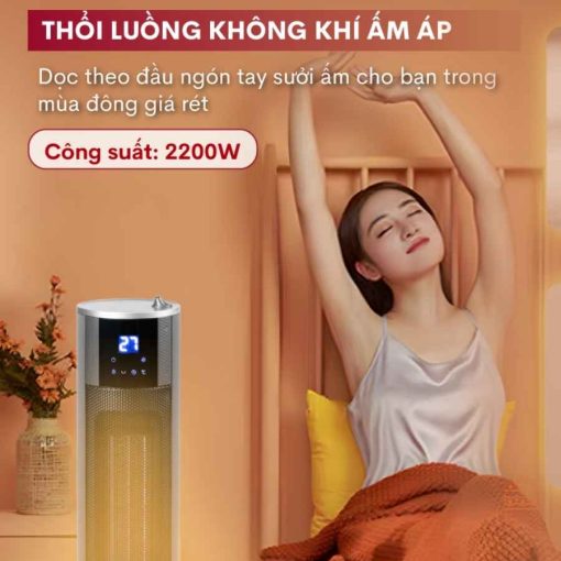 Quạt sưởi gốm FUJIHOME FH6000