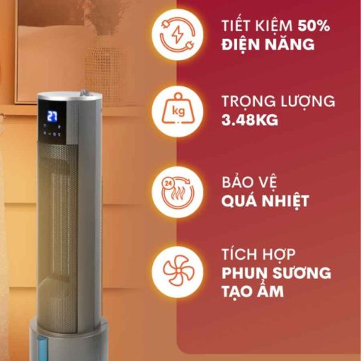 Quạt sưởi gốm FUJIHOME FH6000