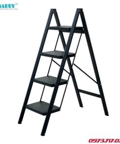 Thang ghế FUJIHOME SL104B (Black ) 4 bậc