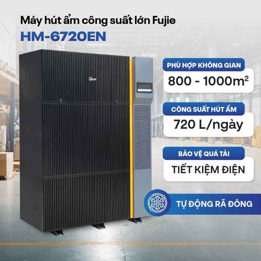 Máy hút ẩm công nghiệp FujiE HM-6720EN