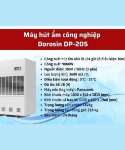 Máy hút ẩm công nghiệp Dorosin Airko DP-20S