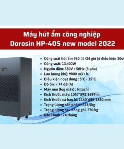 Máy hút ẩm công nghiệp Dorosin Airko HP-40S