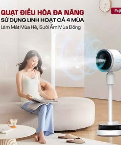 Quạt điều hòa bốn mùa Fujihome AC707 đa năng