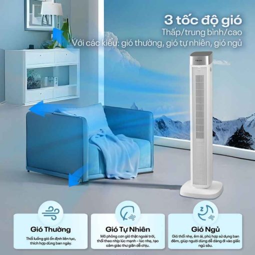Quạt tháp cao cấp Fujihome TF-51E