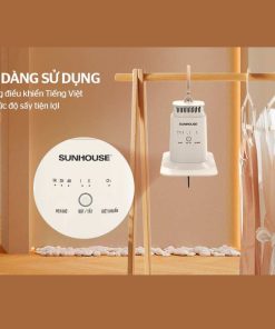 Máy sấy quần áo mini SUNHOUSE SHD2704