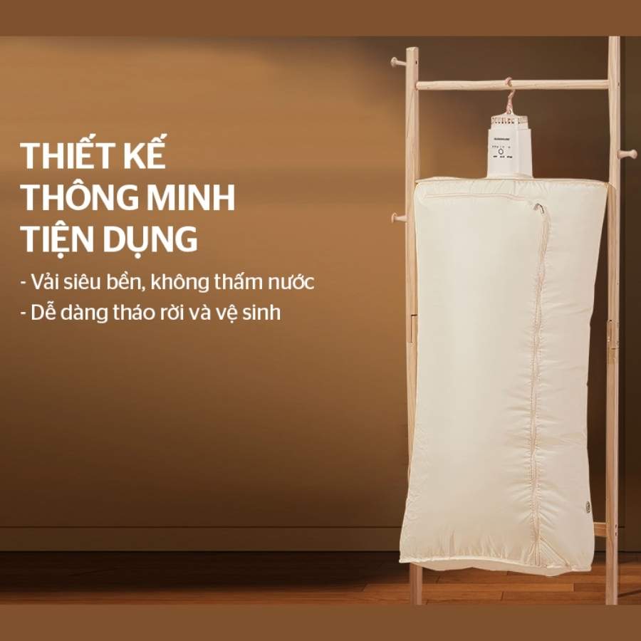 Máy sấy quần áo mini SUNHOUSE SHD2704