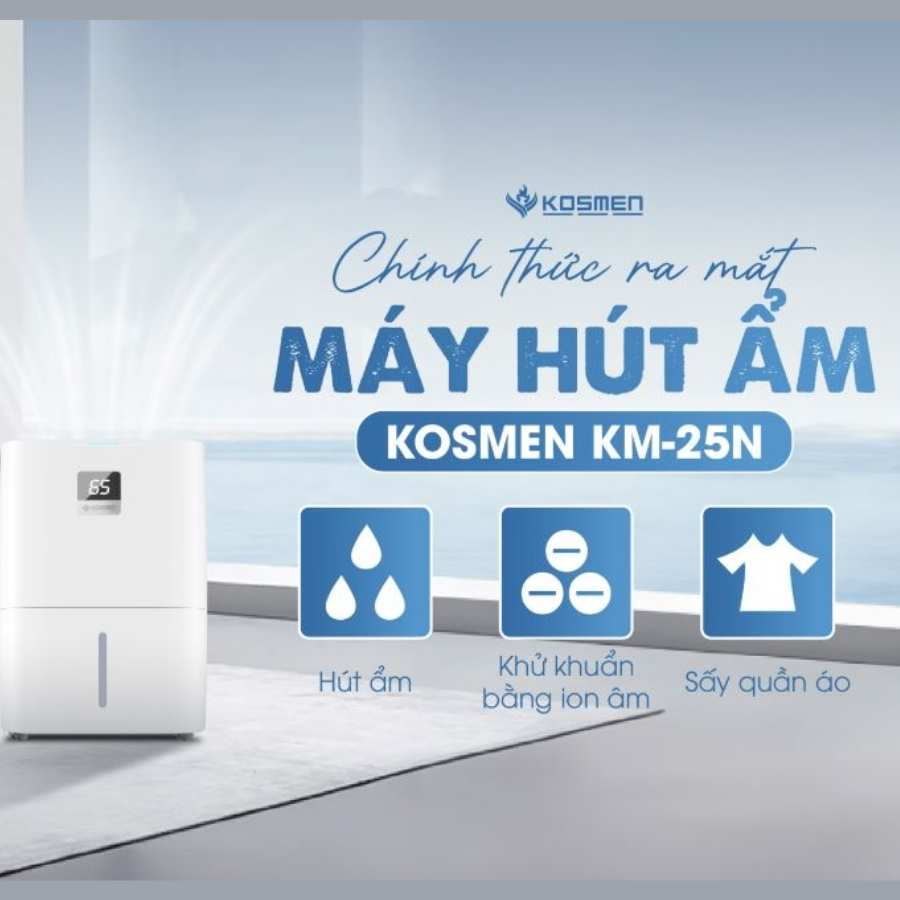Máy hút ẩm Kosmen KM-25N