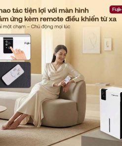 Máy hút ẩm Fujihome DHP23-MINI 13 công nghệ bán dẫn Peltier kép