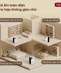 Máy hút ẩm Fujihome DHP23-MINI 12 may hut am fujihome DHP23 MINI 6
