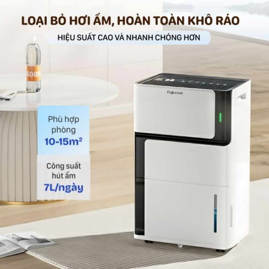 Máy hút ẩm Fujihome DH07 12 Máy hút ẩm Fujihome DH07