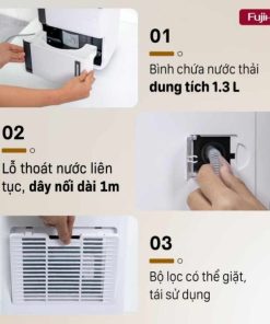Máy hút ẩm Fujihome DH07