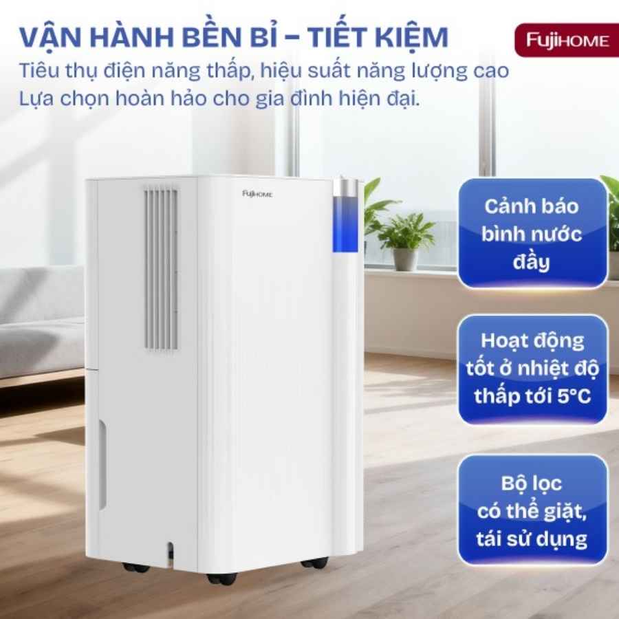 Máy hút ẩm Fujihome DH10NEW 15 Máy hút ẩm Fujihome DH10NEW
