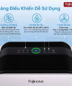 Máy hút ẩm Fujihome DH35W-HEPA 14 Máy hút ẩm Fujihome DH35W-HEPA
