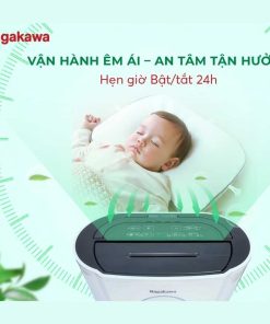 Máy hút ẩm Nagakawa NAD8559 20L lọc không khí