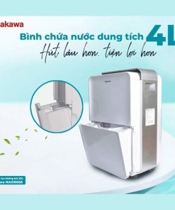Máy hút ẩm Nagakawa NAD8666 30L lọc không khí