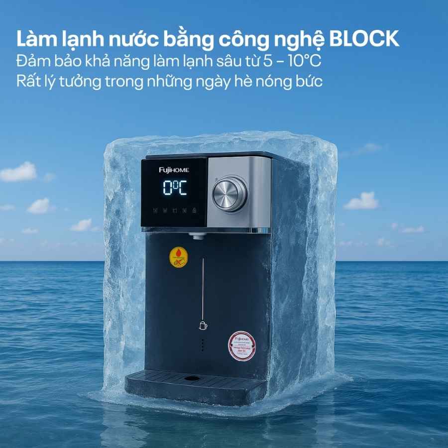 Máy lọc nước RO nóng lạnh Fujihome WP302C