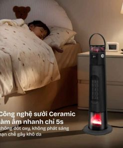 Quạt sưởi gốm Fujihome FH3303B điều khiển bằng giọng nói