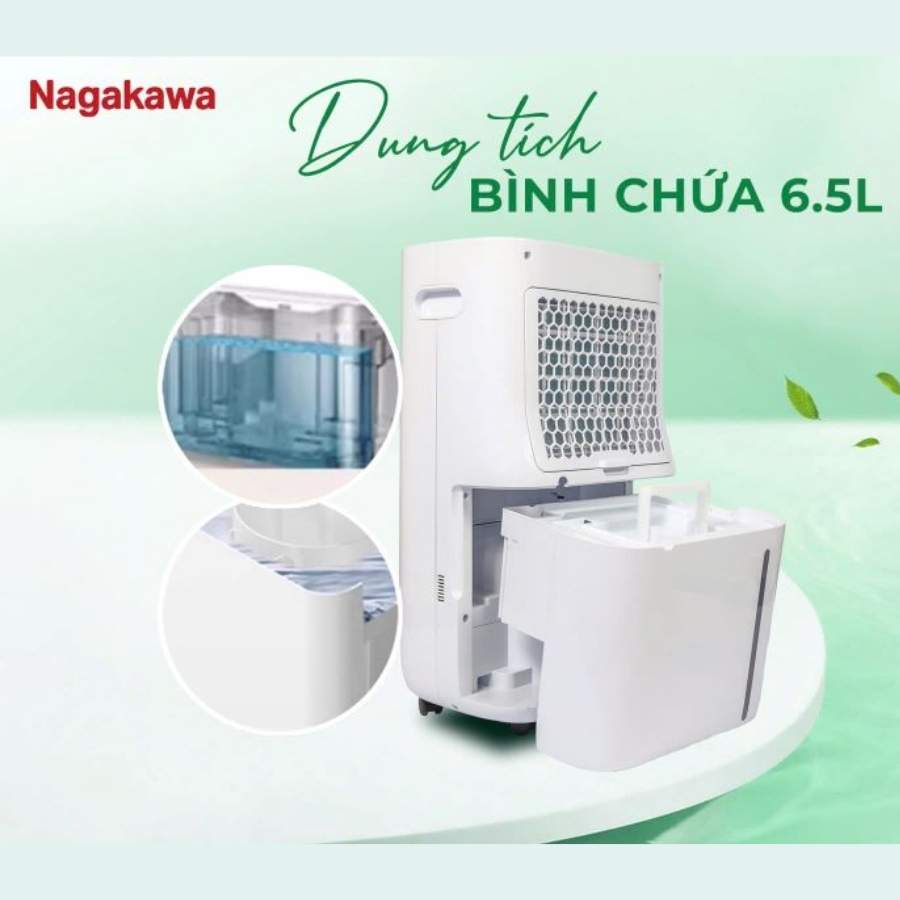 Máy hút ẩm Nagakawa NAD8556 16L 12 Máy hút ẩm Nagakawa NAD8556 16L