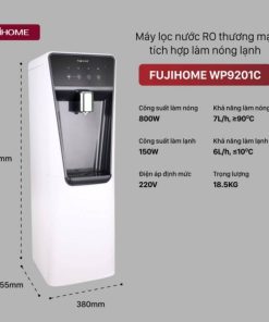 Máy lọc nước RO Fujihome WP9201C thương mại tích hợp làm nóng lạnh