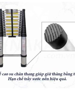 Thang Nhôm Rút Gọn Đơn Nakata TY-615 5m