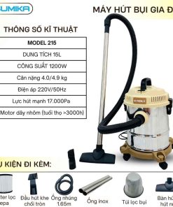 Máy hút bụi gia đình SUMIKA 215
