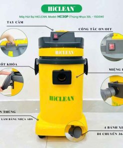 Máy hút bụi HiClean HC30P thùng chứa 30L