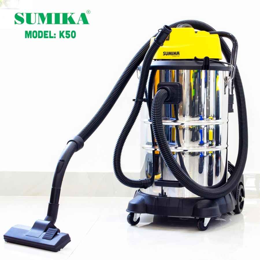 Máy hút bụi công nghiệp Sumika K50 thùng chứa 50L, lọc HEPA 8 Máy hút bụi công nghiệp Sumika K50 thùng chứa 50L, lọc HEPA