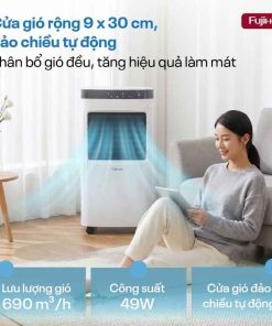 Máy làm mát Fujihome AC-12 hơi nước kèm lọc không khí