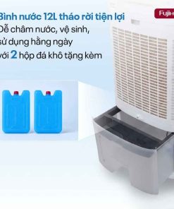 Máy làm mát Fujihome AC-12 hơi nước kèm lọc không khí