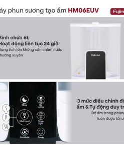 Máy phun sương tạo ẩm Fujihome HM06EUV