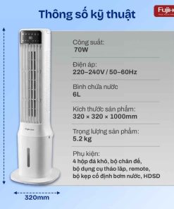 Quạt tháp Fujihome AC-1000B làm mát bằng hơi nước