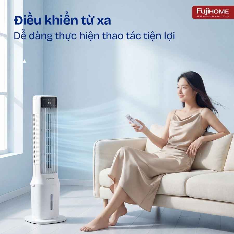 Quạt tháp Fujihome AC-1000B làm mát bằng hơi nước 13 Quạt tháp Fujihome AC-1000B làm mát bằng hơi nước