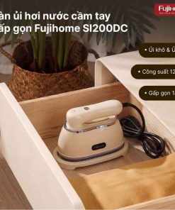 Bàn là hơi nước Fujihome SI200DC cầm tay gấp gọn