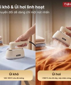Bàn là hơi nước Fujihome SI200DC cầm tay gấp gọn