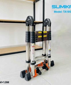 Thang Inox rút chữ A SUMIKA TA190 4 Thang Inox rút chữ A SUMIKA TA190