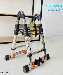 Thang Inox rút chữ A SUMIKA TA220 6 Thang Inox rút chữ A SUMIKA TA220