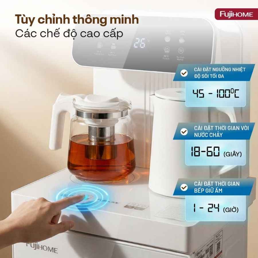 Cây nước nóng lạnh Fujihome TB237N 4 Cây nước nóng lạnh Fujihome TB237N