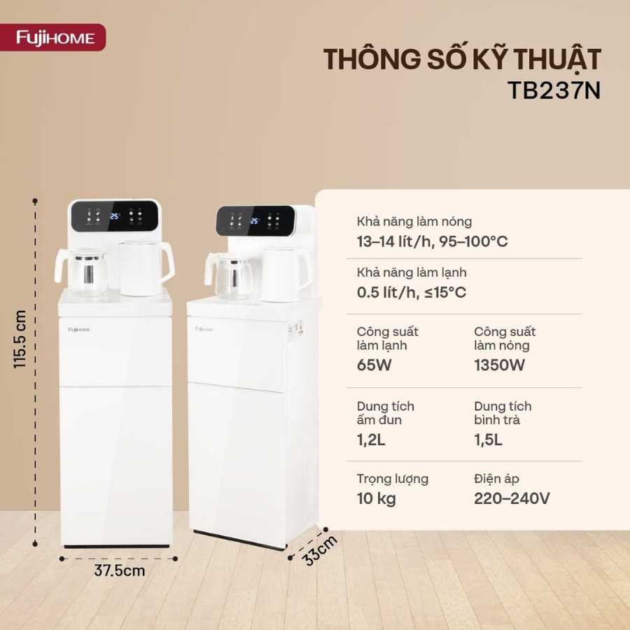 Cây nước nóng lạnh Fujihome TB237N 18 Cây nước nóng lạnh Fujihome TB237N