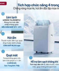 Điều hòa di động FUJIHOME PAC14N